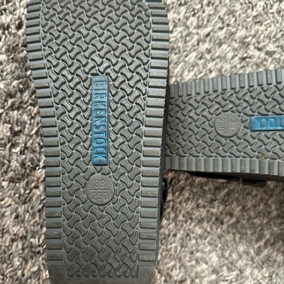 Birkenstock Black Strap Flats - Picture 5 of 5